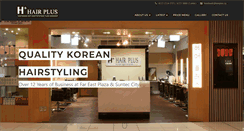 Desktop Screenshot of hairplus.sg