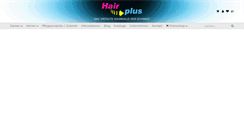 Desktop Screenshot of hairplus.ch